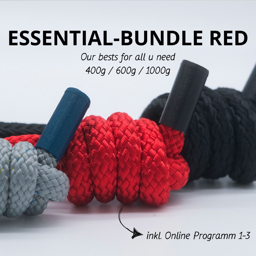 KINWIRE - ESSENTIAL FLOWROPE BUNDLE RED inkl. Online Programm - 400|600|1000